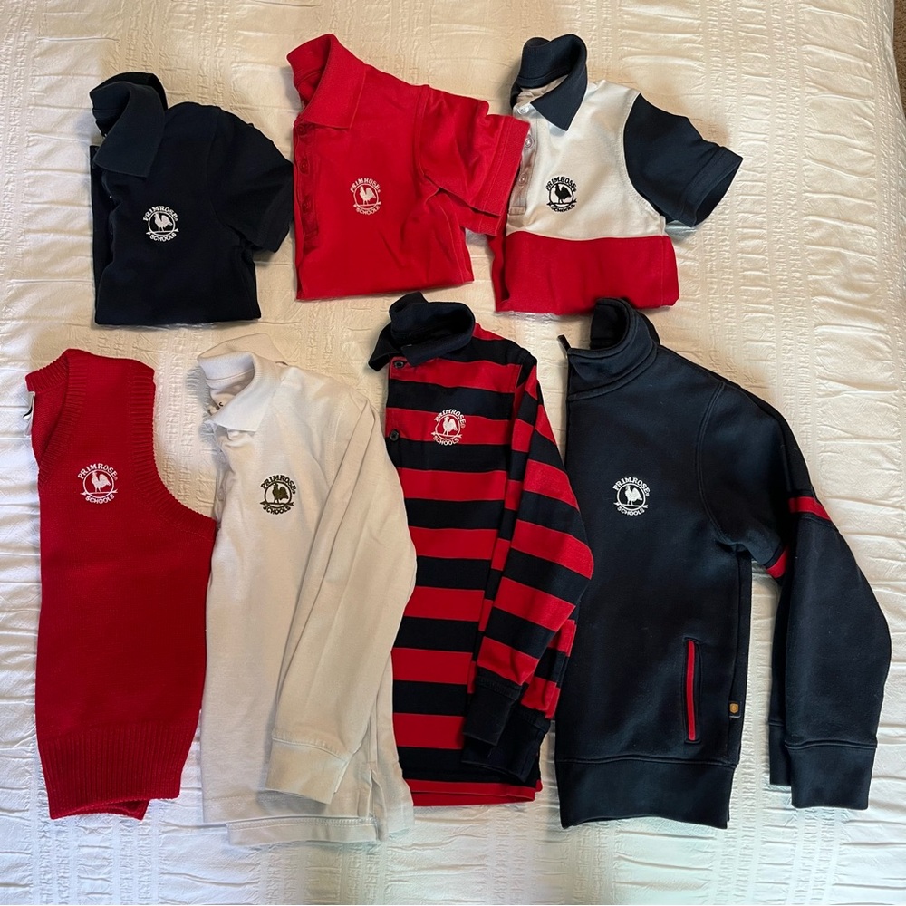 Boys Primrose Dennis Uniform Lot Size 5-6